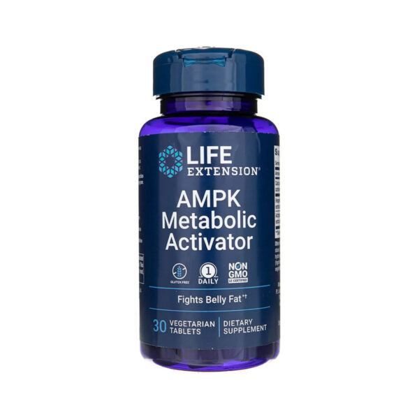 Активатор метаболізму Life Extension AMPK Metabolic Activator, 30 веганських таблеток
