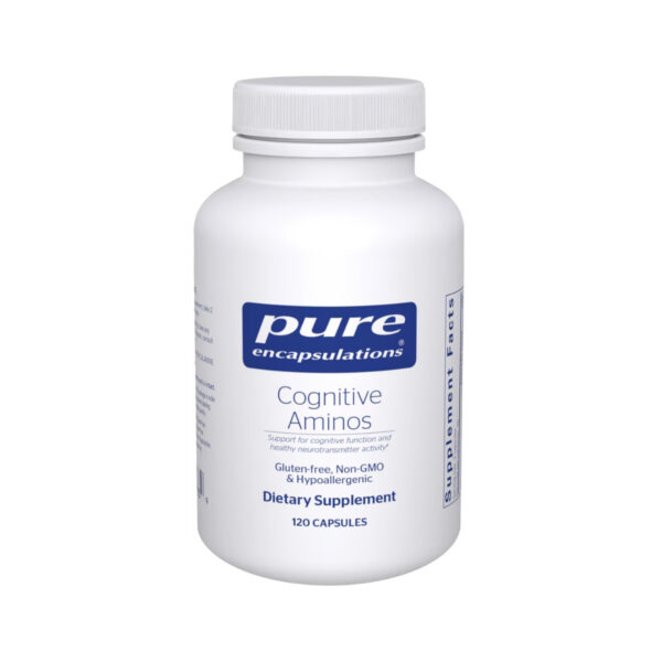 Когнітивні амінокіслоти Pure Encapsulations Cognitive Aminos, 120 капсул