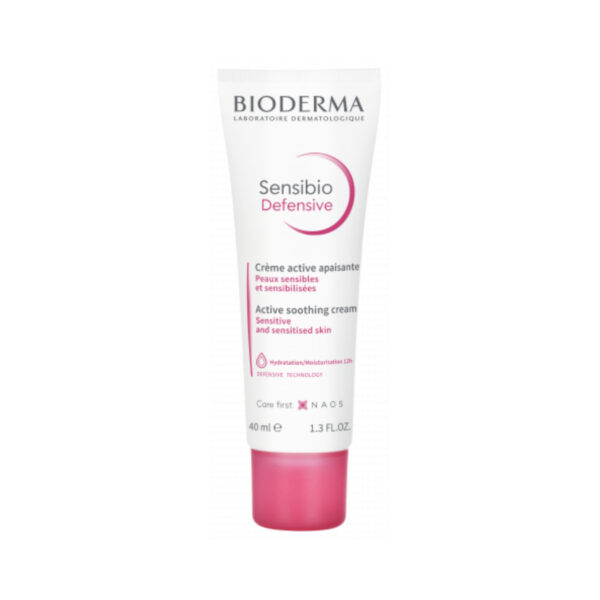 Крем для обличчя Bioderma Sensibio Defensive Rich насичений захисний активний заспокійливий, 40 мл