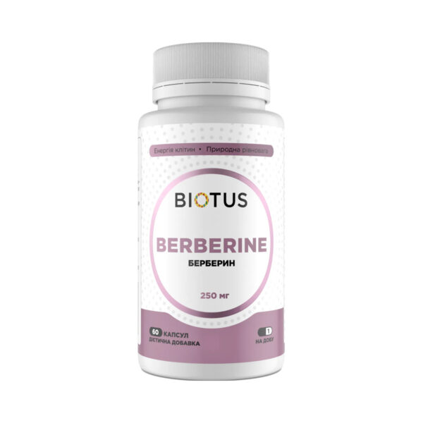 Берберин Biotus Berberine капсули №60