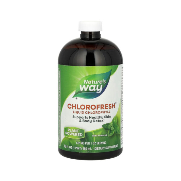 Хлорофіл рідкий Nature's Way Chlorofresh з ароматом м'яти, 473 мл