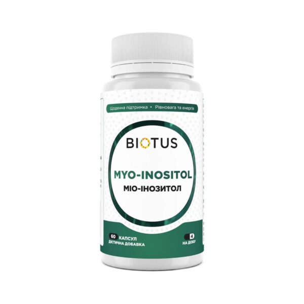 Міо-інозитол Biotus Myo-Inositol капсули №60