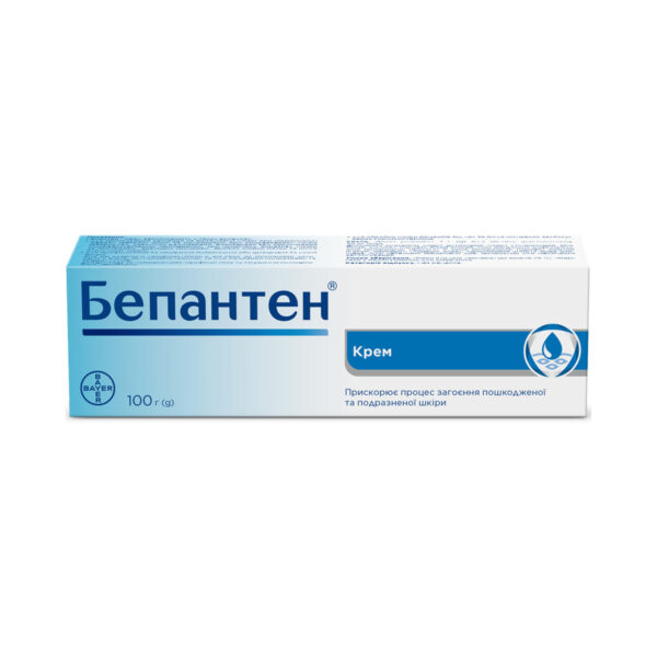 Бепантен крем 5 % по 100 г у тубах