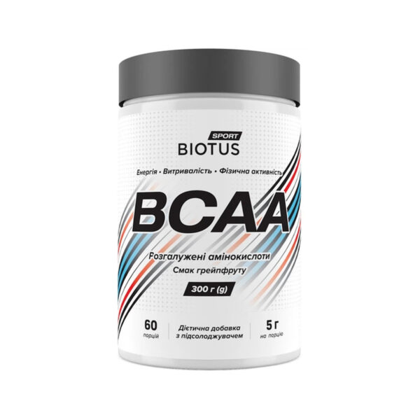 Амінокислоти Biotus BCAA смак грейпфрута, 300 г