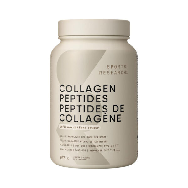 Колаген пептиди Sports Research Collagen Peptides без смаку, 907 г