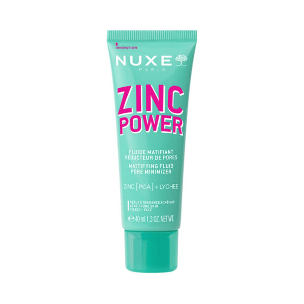Флюїд для обличчя Nuxe Zinc Power для звуження пор, 40 мл