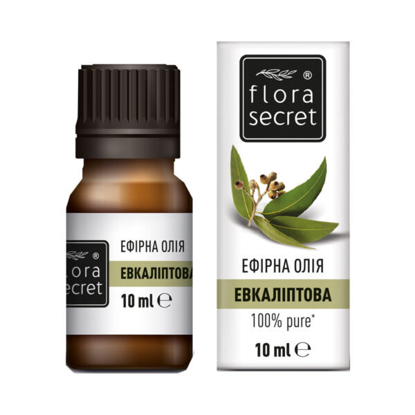 Олія ефірна Flora Secret евкаліптова, 10 мл