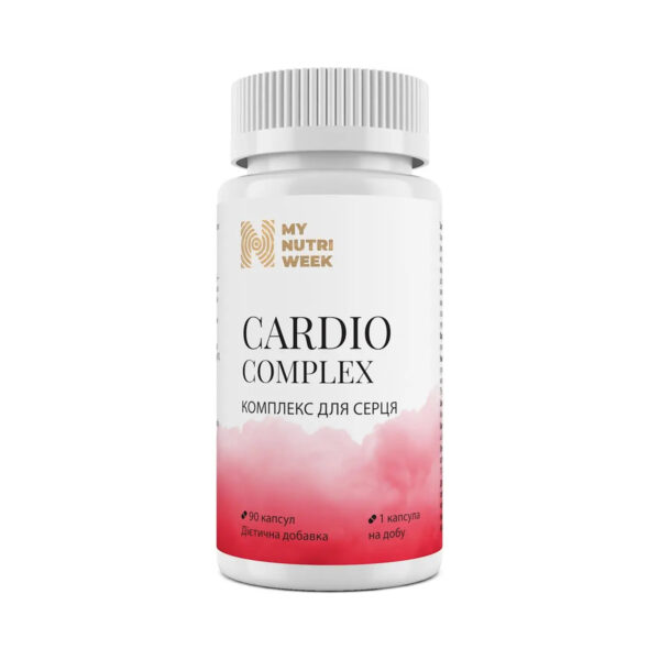 Комплекс для серця My Nutri Week Cardio Complex, 90 капсул