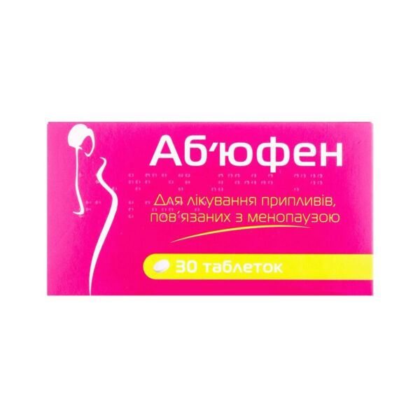 Аб'юфен таблетки по 400 мг №30 (15х2)