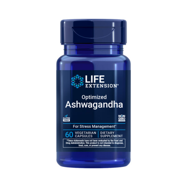 Ашваганда екстракт Life Extension Ashwagandha, 60 капсул