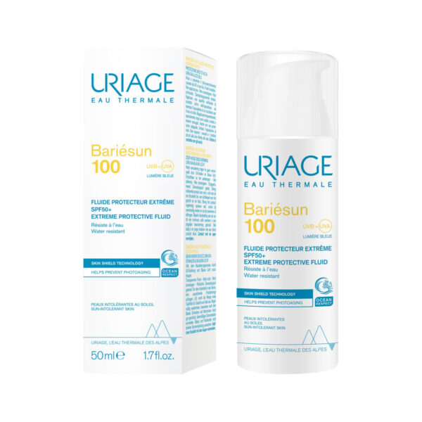 Флюїд сонцезахисний Uriage Bariesun 100 SPF50+ з екстремальним захистом, 50 мл