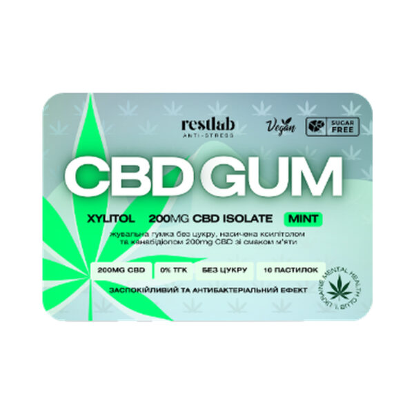 Жувальна гумка CBD GUM