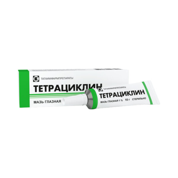 Тетрациклін мазь оч. 1 % по 10 г у тубах
