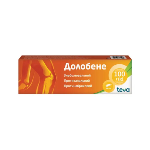 Долобене гель по 100 г у тубах