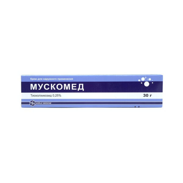 Мускомед крем 2.5 мг/г по 30 г у тубах